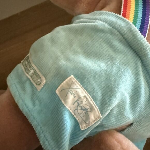 Vintage 1983 Cabbage Patch Kids Koosas Kitty Cat Lion Doll Brown Hair rainbow - Picture 3 of 7